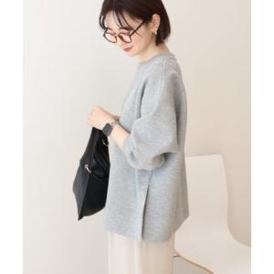 アメリカンホリック AMERICAN HOLIC サイドドットポンチプルオーバー （杢ライトグレー）