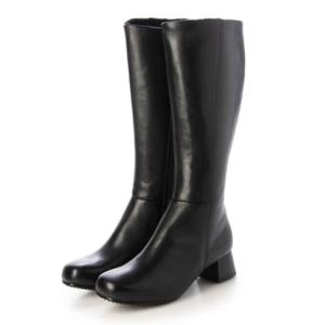 アンナマリア ANNA MALIA 【本革】【Sena moom Fun】あったか 内ボア ロングブーツ （ブラック）