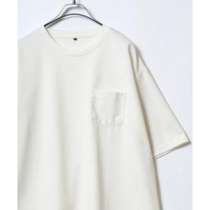 アンパス ANPAS ドライポンチ 半袖 Tシャツ カットソー メンズ レディース （ホワイト）