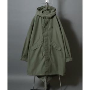 M-65 オーバーサイズ モッズコート フーデッド ミリタリージャケット ロングコート フィールドジャケット アウター メンズ レディース 青島コート
