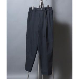 Poly Seersucker Wide-Leg Pants / シアサッカーワイドパンツ 〈セットアップ対応〉クライミングイージーパンツ メンズ ト