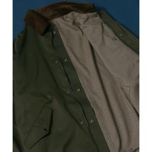 リバーシブル 襟コーデュロイハンティングジャケット ブルゾン ワークジャケット アウター メンズ