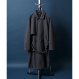 アンパス ANPAS 【ANPAS】Melton Oversize Trench Coat Coat/ANPAS メルトン オーバーサイズ トレンチコ