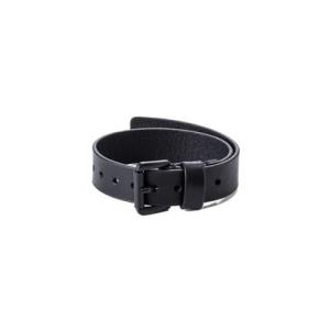 アン・ドゥムルメステール Ann Demeulemeester VANIR LEATHER BRACELET （Black）