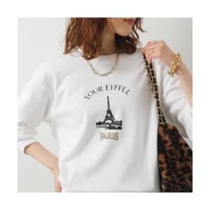 アンジ イン ディスガイズ ANGE IN DISGUISE ANGE IN DISGUISE トレーナー TOUR EIFFEL SWEAT （ホワ