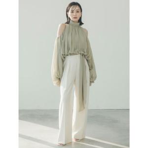 anuans（アニュアンス） カップインコンパクトニットトップス （ORANGE