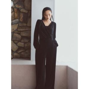 アニュアンス anuans ベロアカットオールインワン （BLACK） - 最安値