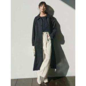 anuans（アニュアンス） ステンカラーコート コート ウールステン
