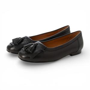 アポム APOM キルトタッセルフラット15 （ブラック）