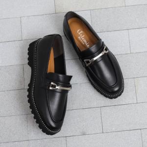 アルテミス バイ ダイアナ artemis by DIANA ボールチェーンデザイン厚底ビットローフ...