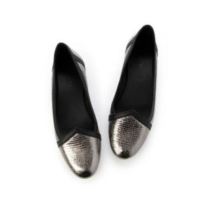 アルシュ arche 【訳あり新品】LAKRYE フラットパンプス (SEQUIN/NAKA) （シルバー/ブラック） （ARGENT/NOIR）