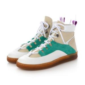 アルシュ arche VANNYX ハイカットスニーカー (ROCKY/TIMBER/NUBUCK)（ホワイト/エクリュ/グリーン/ピンク） （BLA｜locondo-shopping