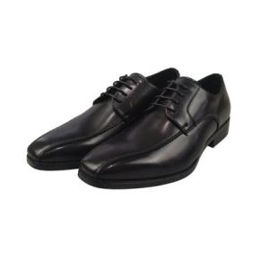 アルコウカ ARUKOKA 全面通気 ビジネスシューズ スワールモカ 幅広3E （ブラック）