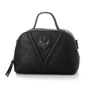 アルセラピィ artherapie カーラ ダブルジップショルダーバッグ （ブラック）