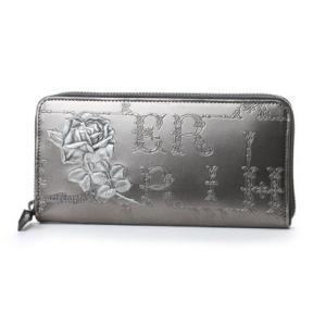 アルセラピィ artherapie フィセルローズ ラウンドジップ長財布 （シルバー）