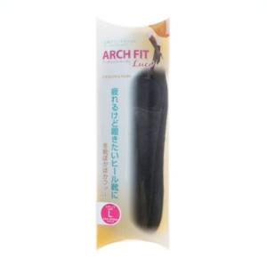 アーチフィット ARCH FIT アーチフィット ルーチェ L 24-24.5cm【返品不可商品】 （ブラック）