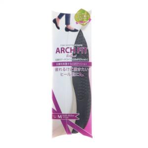 アーチフィット ARCH FIT アーチフィット リフレ M 23-23.5cm【返品不可商品】 （ブラック）