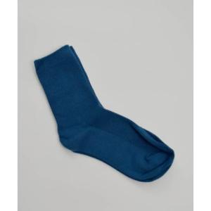 アルゴトウキョウ ARGO TOKYO 靴下 レディース カラバリリブソックス コットン100 ソックス （ネイビー）