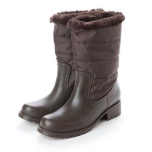 アシナガオジサン あしながおじさん 内ファーレインブーツ （ダークグレー）