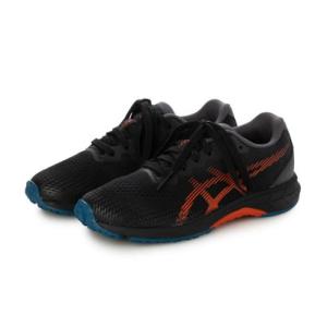アシックス ASICS レーザービーム ランニングシューズ （ブラック×オレンジ）