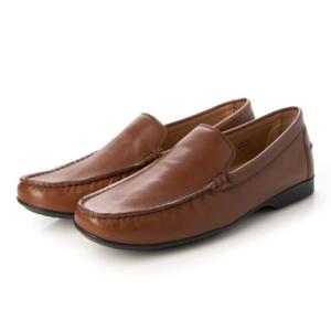 ACTIVE BIZ アクティブビズ メンズ 本革トラッドシューズ 206130 （ブラウン）