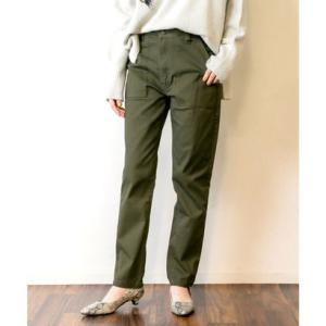 アットワン atONE ツイルテーパードベイカーパンツ （KHAKI）｜locondo-shopping