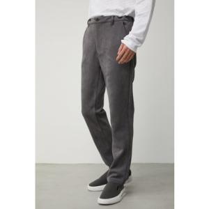 FAUX SUEDE STATHAM PANTS C.GRY