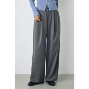 VENUSワイドツータックパンツ T.GRY