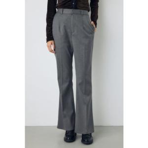 VENUSセンタープレスフレアパンツ T.GRY