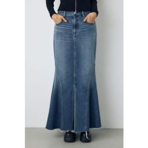 AZUL DENIM マーメイドスカート BLU