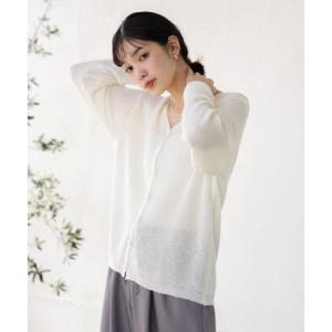 ブージュルード Bou Jeloud サマースラブカーデ （OFFWHITE）