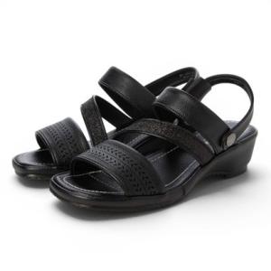 バイオフィッター Bio Fitter レディースカジュアルサンダル （BLK）