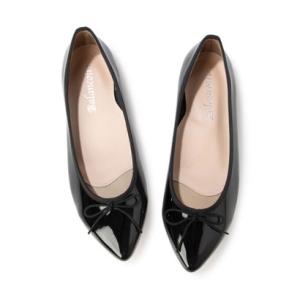 ブランコワール Balancoire 【日本製】 防水バレエシューズ （ブラック）