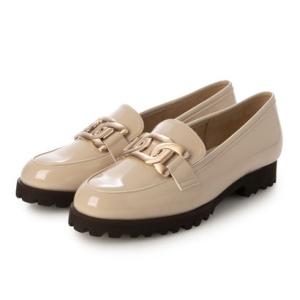 ブリジットバーキン ウォーク Bridget Birkin Walk ラウンドコンフォートローファー （ベージュエナメル）