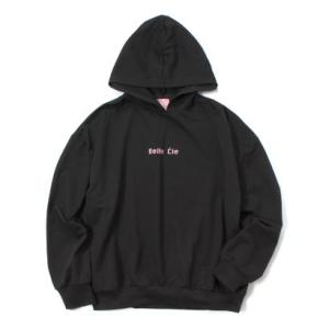 ベルシー Belle Cie パーカー レディース スウェット 秋 冬 春 薄手 ミニ裏毛 トレーナー 韓国 スエット トップス 長袖 かわいい おし