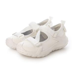 ビジンリンカ Bijinrinka レザースポーツカジュアルシューズ （オフホワイト）