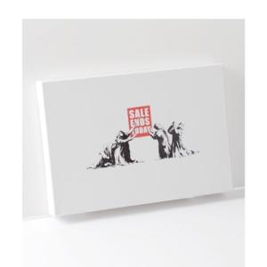 バンクシー Banksy バンクシー スモールアートキャンバス