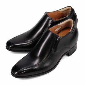 ビークラシック BEE CLASSIC スワールモカ・スタイルアップシューズ CB8703（ヒールアップ7cm） （ブラック）