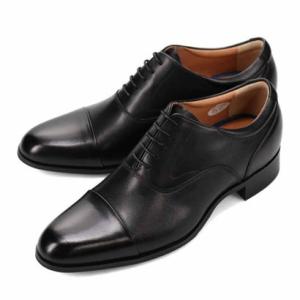 ビークラシック BEE CLASSIC 内羽根ストレートチップ・スタイルアップシューズ  CB8501（ヒールアップ5cm） （ブラック）