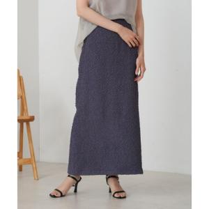 バブ Bab シャーリングカットIラインスカート （チャコール）