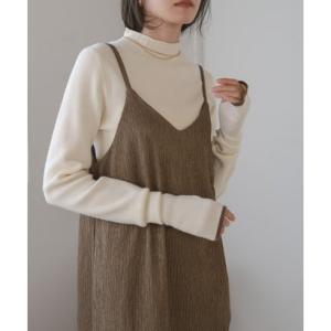 バブ Bab ワッシャーデザインキャミワンピース （KHK）