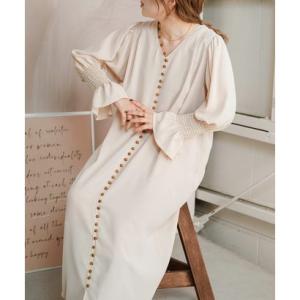 バブ Bab エニーボタンワンピース （IVORY）