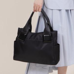 【A4対応】【軽量】スクエアパーツ ナイロントートバッグ