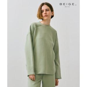 BEIGE, 【BEIGE、ecru/WEB限定・洗える】LOOP BACK / コットンスウェット...