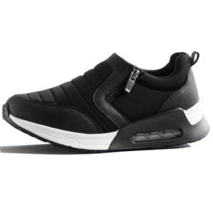 ベルーナ BELLUNA 4Eボンディング風エアソールスニーカー （クロ）