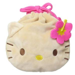 シネマコレクション cinemacollection ハローキティ 巾着袋 ぬいぐるみ巾着 ひやけ ...