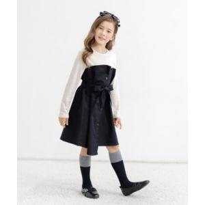 コドモフク ビー 子供服Bee トレンチ風ワンピースの詳細画像2