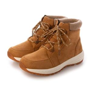 ビュース beauth レディース防水カジュアルブーツ （キャメル）