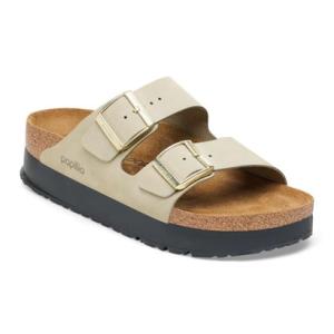 ビルケンシュトック BIRKENSTOCK Arizona PAP Flex Platform 【ナロー幅】 WOMEN （ユーカリプタス）｜locondo-shopping