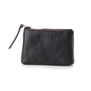 ビカーシ BICASH レザージップコインケース （BLACK）｜locondo-shopping